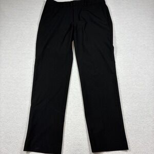 Lauren Ralph Lauren Black Straight Leg Slim Fit Dress Pants Women Office 33x31